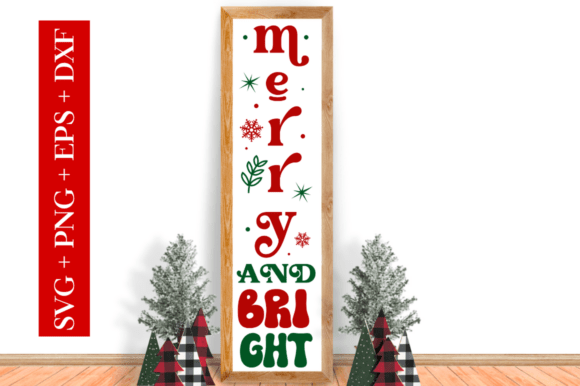 Elevate Your Holiday Crafting with the Merry and Bright SVG Design
