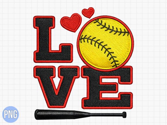 Evaluating Love Softball PNG and Sport Embroidery PNG for Professional Design Workflows