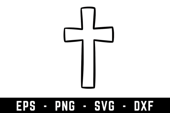 Jesous Cross SVG File for DIY Projects