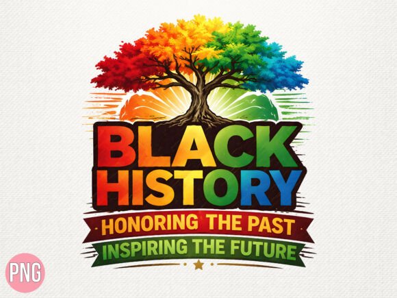 Mastering the Black History Tree Rainbow PNG T-shirt Design for Professional Results