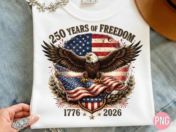 Patriotic US Flag Freedom Design PNG