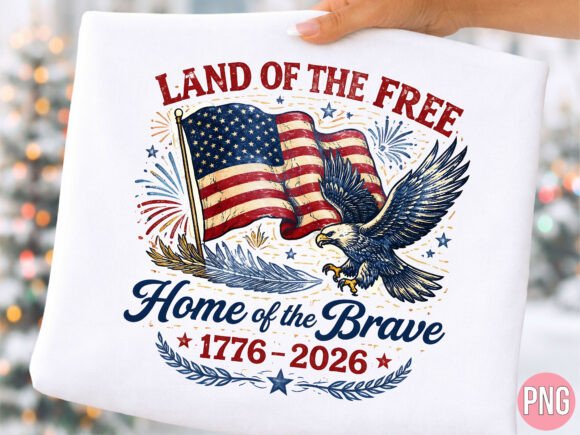 Unlocking Creative Potential with the Land of the Free USA Eagle PNG Shirt Design