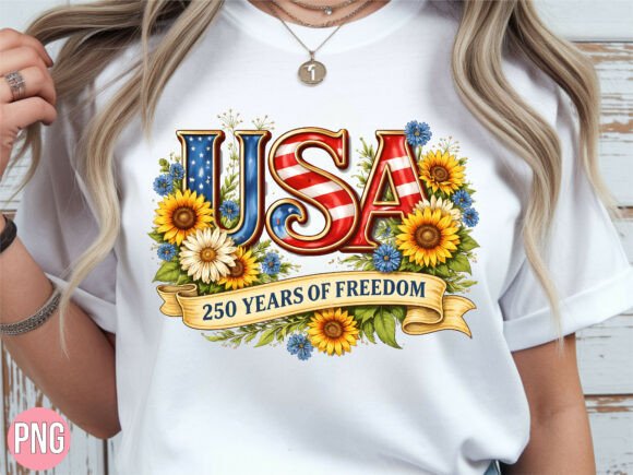 Unlocking Creative Potential with the USA Sunflower Freedom Banner Shirt Design